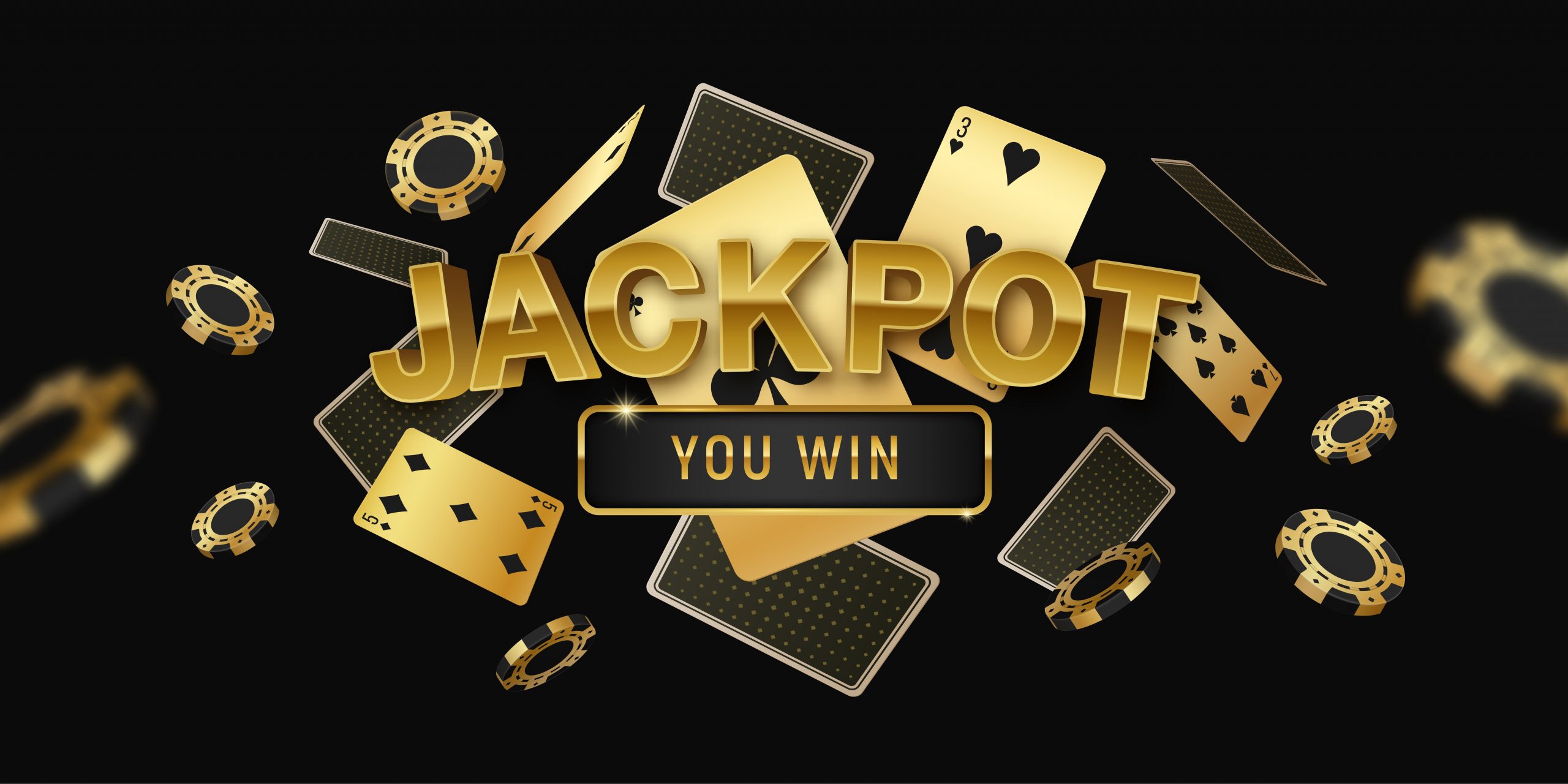 Jackpot Poker Horizontal Banner