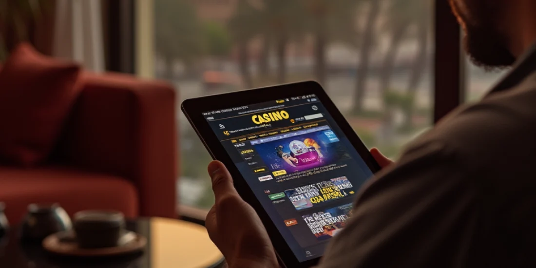 online casino news on tablet